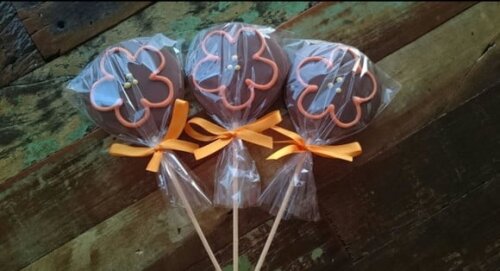Pirulito de Chocolate - Flor