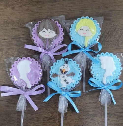 Pirulito de Chocolate - Frozen