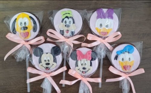 Pirulito de Chocolate - Mickey e Turma