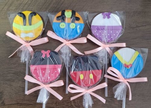 Pirulito de Chocolate - Mickey e Turma