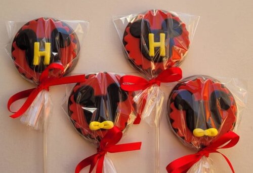 Pirulito de Chocolate - Mickey Mouse