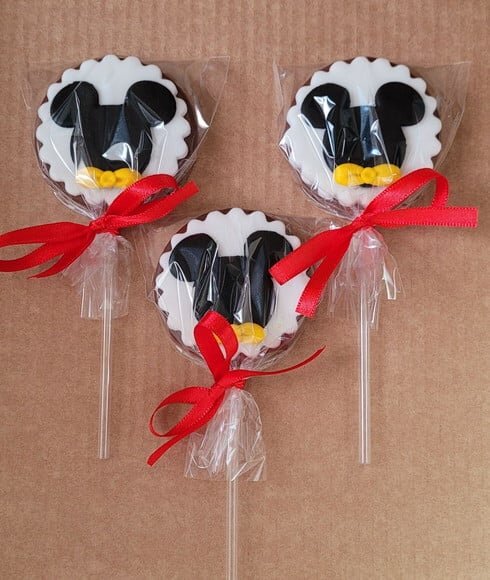 Pirulito de Chocolate - Mickey Mouse