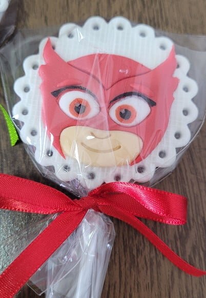Pirulito de Chocolate - Pj Mask