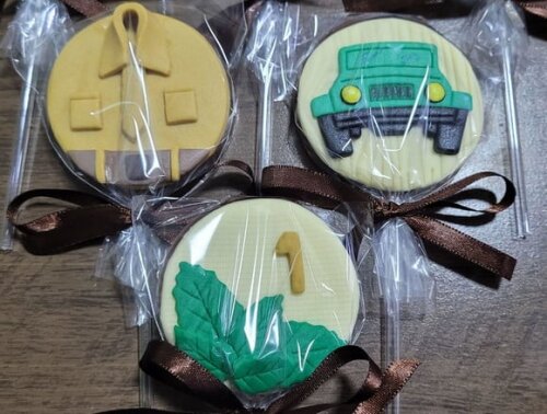 Pirulito de Chocolate - Safari