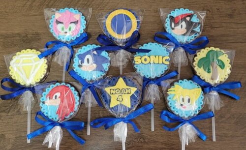 Pirulito de Chocolate - Sonic