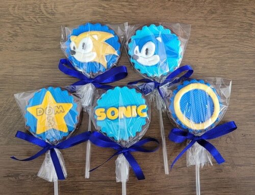 Pirulito de Chocolate - Sonic