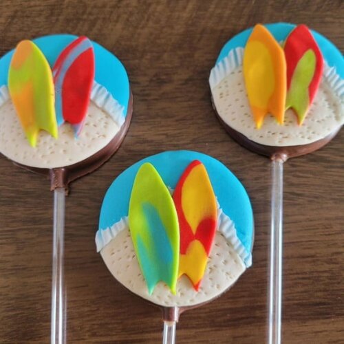 Pirulito de Chocolate - Surf
