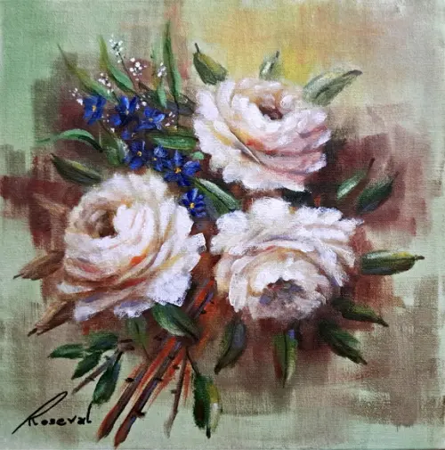 Rosas 3 Brancas