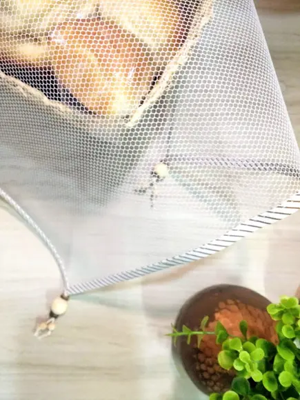 Jogo Telas Protetoras Alimentos Bege