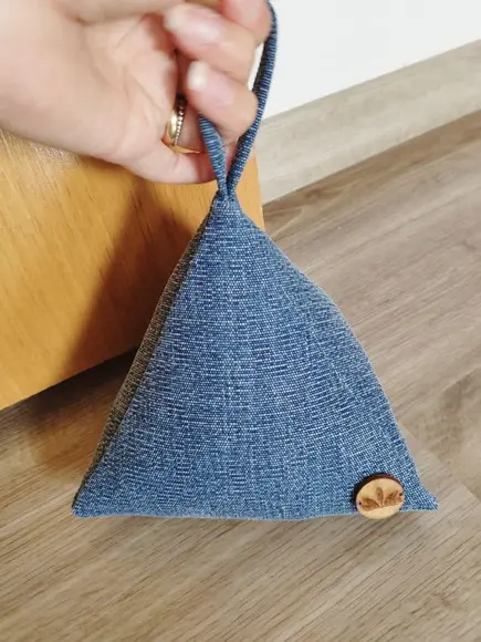 Peso para Porta com Alça Stone Azul