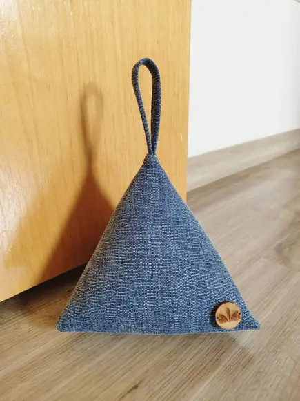 Peso para Porta com Alça Stone Azul
