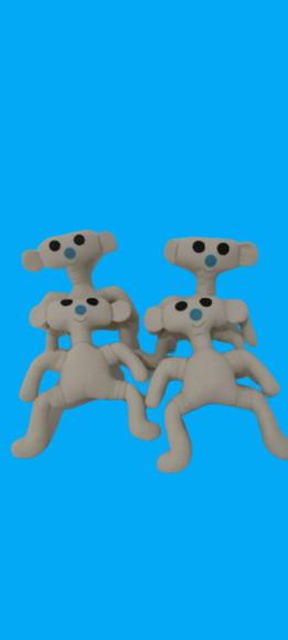 1 Bear Alpha Roblox em Feltro 32 cm