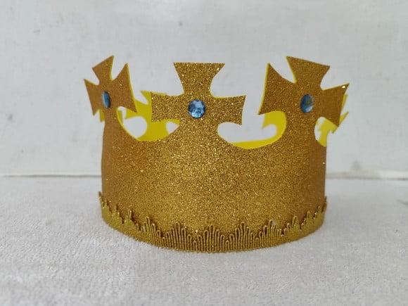 1 Coroa de Príncipe ou Princesa, Faço Qualquer Tamanho