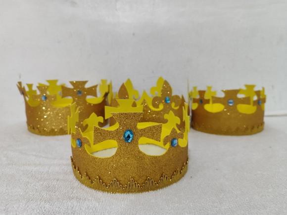 1 Coroa de Príncipe ou Princesa, Faço Qualquer Tamanho
