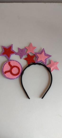 1 Tiara Signo Touro ( Faço Qualquer Modelo)