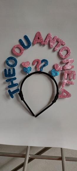 1 Tiaras para Chá Revelação, Faço Qualquer Palavra