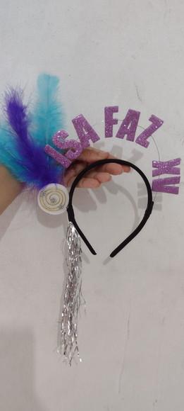15 Tiaras 15 Anos com Penas/penunges