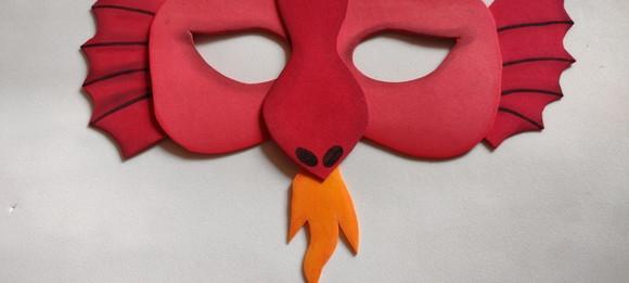 18 MÁSCARAS DRAGÃO (PODE MUDAR A COR)
