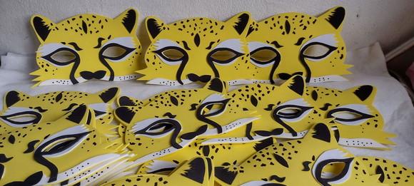20 Mascaras Guepardo