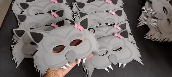 20 MASCARAS Lobo e loba