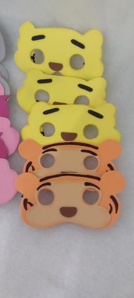 20 Mascaras Turma Ursinho Pooh