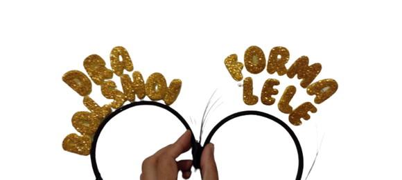 20 Tiaras Personalizadas Formatura (faço Qualquer Frase/cor)