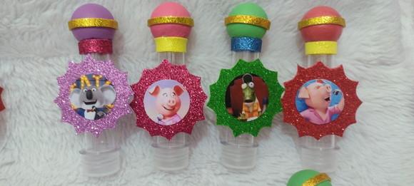 25 Tubetes Personalizados Sing