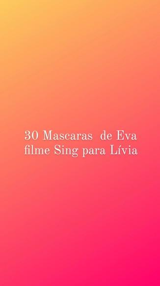 30 Mascaras para Festas Tema Sing