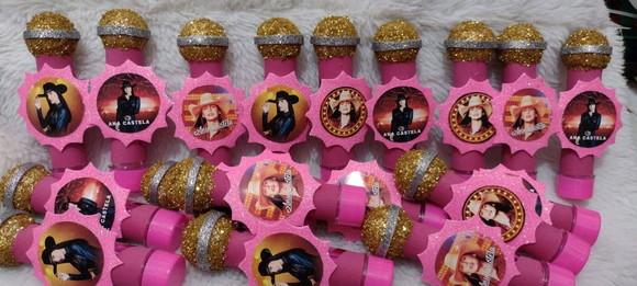 30 Tubetes Personalizados Ana Castela