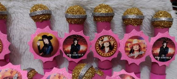 30 Tubetes Personalizados Ana Castela