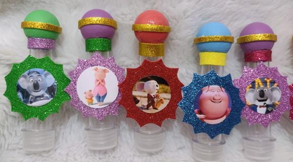 30 Tubetes Personalizados Sing