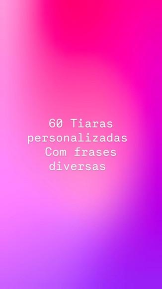 40 Tiaras Personalizadas Tamaravilhosa