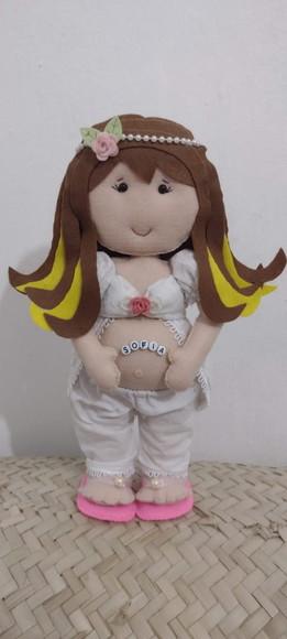 Boneca Gravida Personalizada com Nome