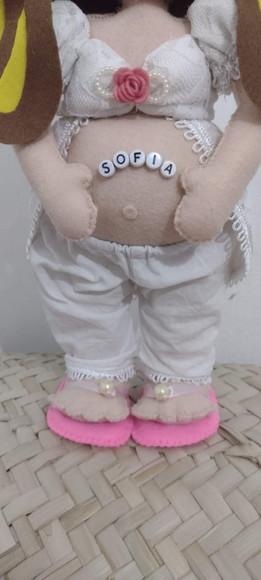 Boneca Gravida Personalizada com Nome