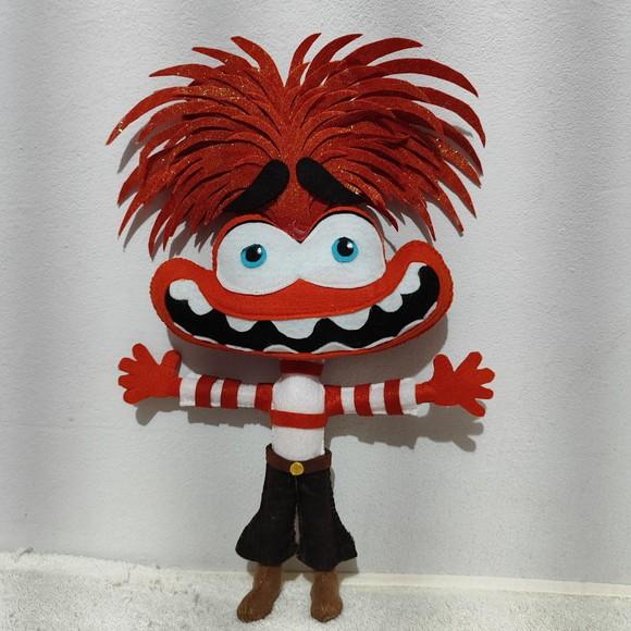 Boneco Ansiedade Divertidamente 30 cm