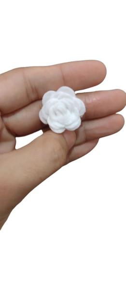 Florzinhas de Feltro Aspiral 6cm (11 Flores )