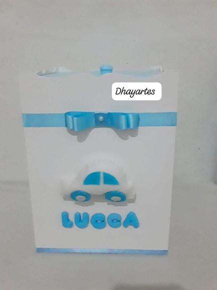 Kit Higiene Carrinhos Azul Claro (faço Qualquer Cor)