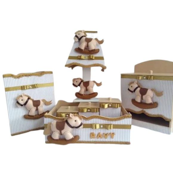 Kit Higiene mdf Cavalinho