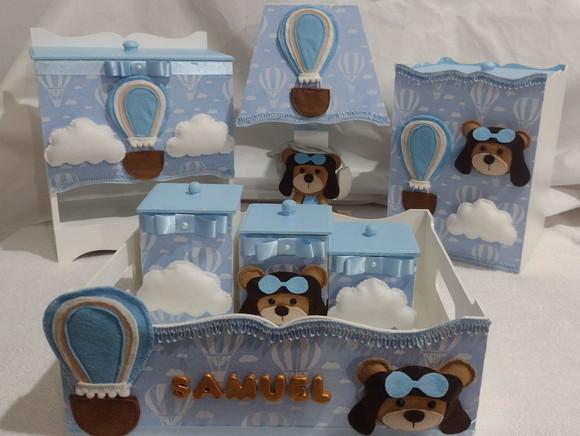 Kit Higiene mdf Aviador