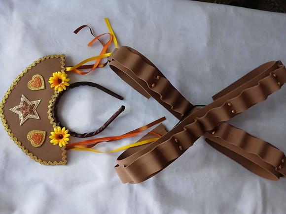 Kit Personalizado Maria Bonita Adulto ou Infantil
