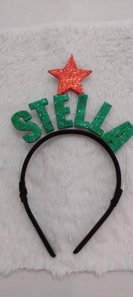 Plaquinha de Carnaval Stella