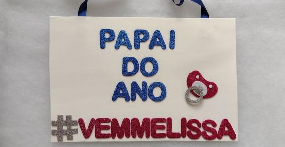Plaquinha e Tiara para Chá de Fraldas