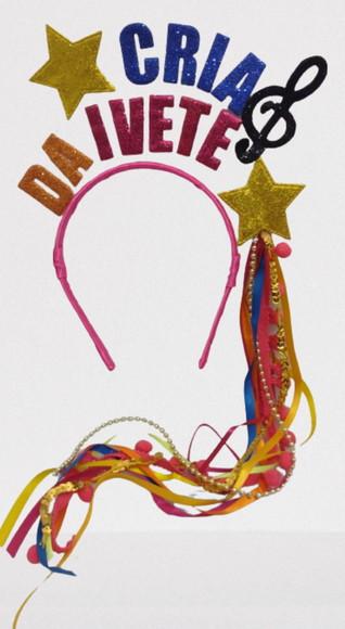 Tiara Carnaval Personalizada Cria da Ivete