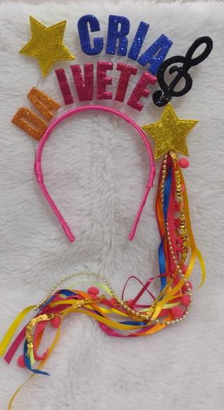 Tiara Carnaval Personalizada Cria da Ivete