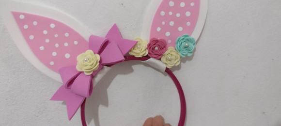 Tiara Coelhinha Páscoa