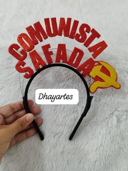 Tiara Comunis Ta , Faca, Foice ( Pode Mudar a Palavra)