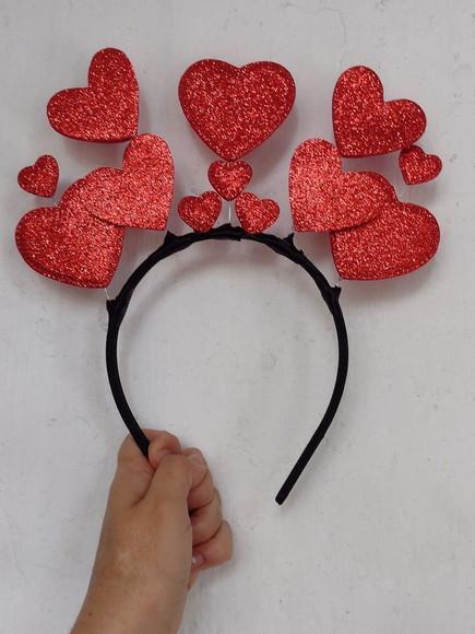 Tiara Coração (pode Mudar a Cor)