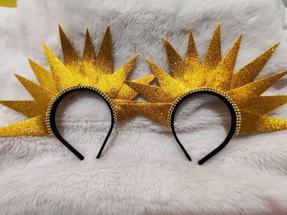 Tiara Personalizada + Plaquinha Cabaré (faço Qualquer Frase)