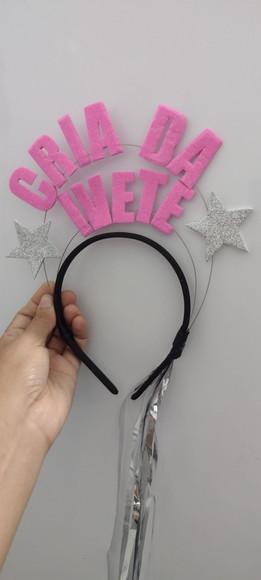 Tiara Personalizada Cria da Ivete
