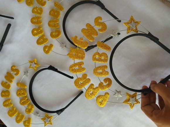 Tiara Personalizada para Aniversário